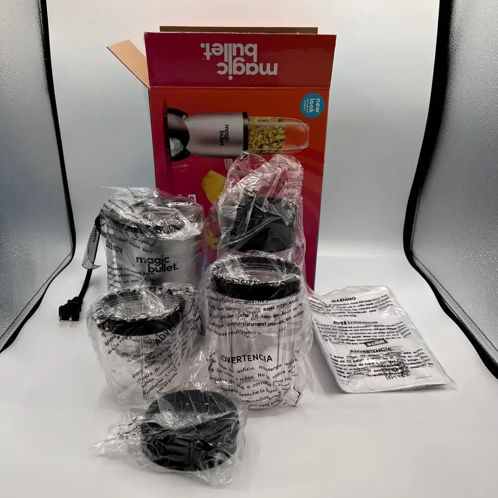 MAGIC BULLET Countertop Personal Blender NIB OPEN BOX